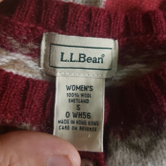 LL Bean Wool Sweater S - Picture 4 of 6